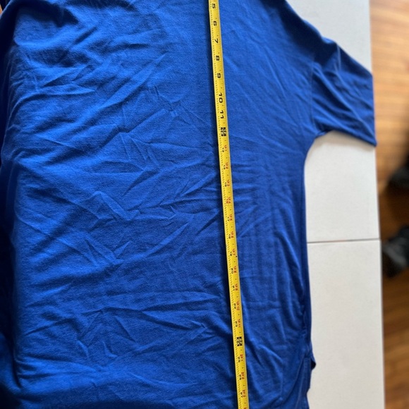 Nike Long Sleeve Pocket T-shirt SIZE X-Large(726070 480) ROYAL BLUE / WHITE Logo - Picture 9 of 9